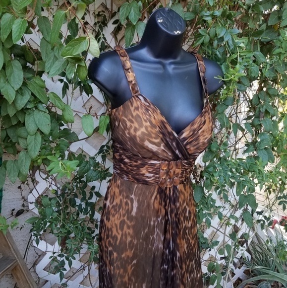 Badgley mischka‎ Leppard Dress - Picture 5 of 6